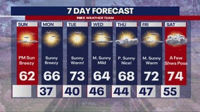 DMV Midday Weather: Sunshine and Warm Temperatures