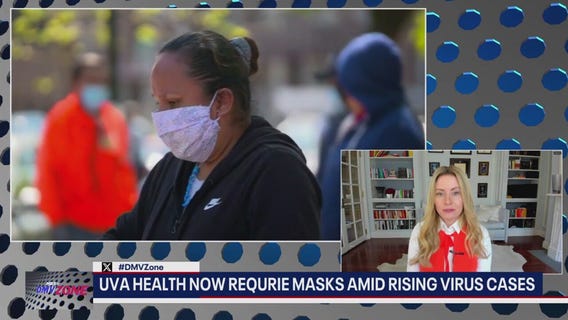UVA Health now requiring masks amid rising virus cases