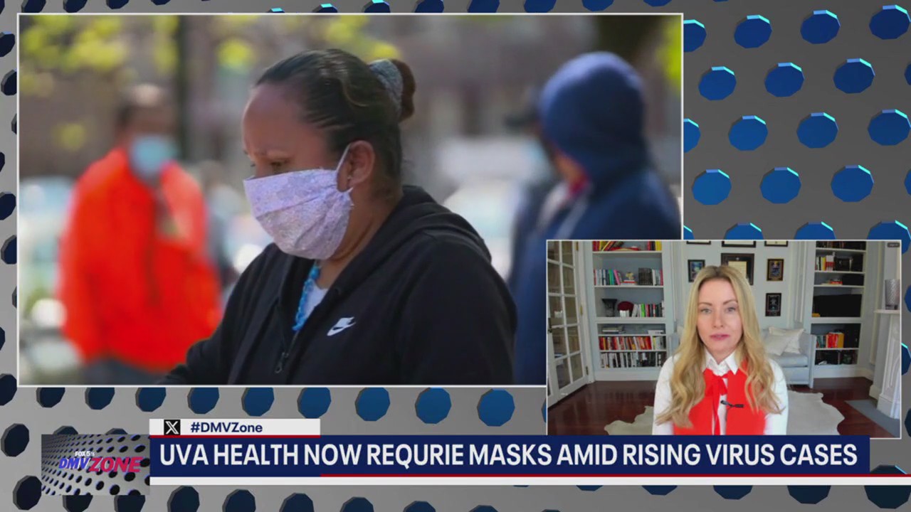 UVA Health now requiring masks amid rising virus cases