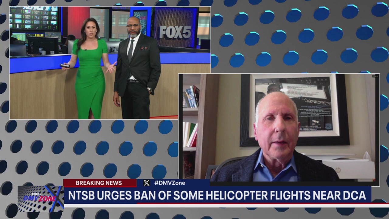NTSB URGES BAN OF SOME HELICOPTER FLIGHTS NEAR DCA