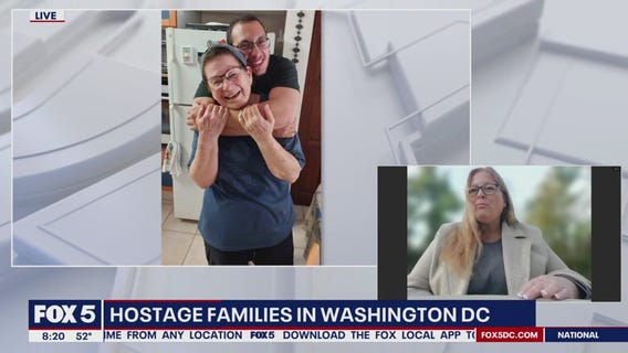 Hostage families in Washington DC