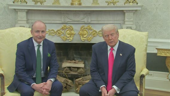 Trump Bilateral Meeting with Ireland Taioseach