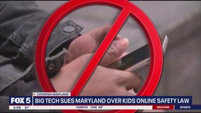 Big tech sues Maryland over kids online safety law