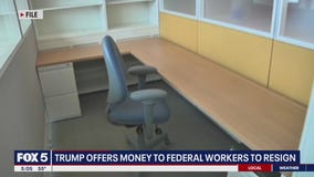 Trump offers money for federal workers to resign
