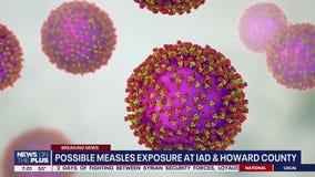 Measles exposure traced to Dulles Airport, Howard County