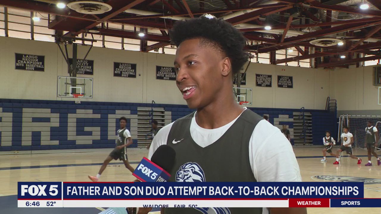 Largo HS father-son duo attempt to win basketball championship