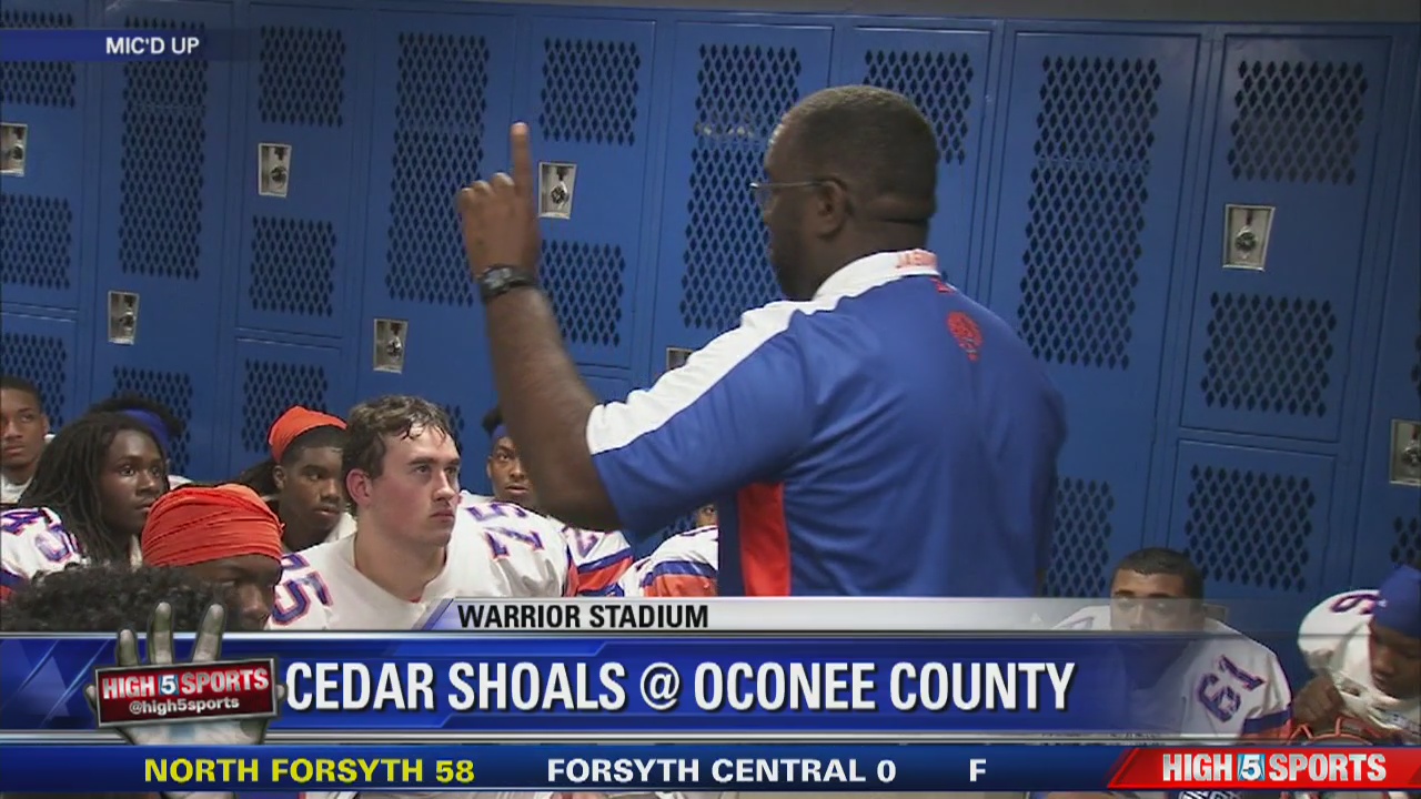 Cedar Shoals vs. Oconee County - Mic'd Up