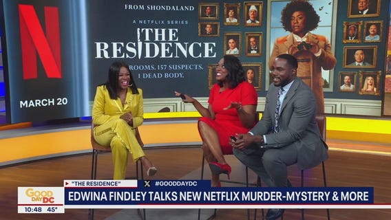 "The Residence" star Edwina Findley Talks New Netflix Murder-Mystery and More