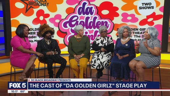 The Cast of "Da Golden Girlz" Stage Play Live on Good Day DC