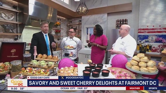 Fairmont's Cherry Blossom Afternoon Tea