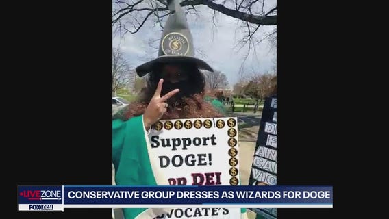 Conservative group "Wizards for DOGE" show their support