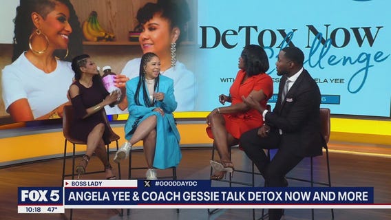 Coach Gessie and Angela Yee talk fibroids, Detox Now and more