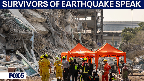 Survivor accounts after Earthquake hits Myanmar and Thailand