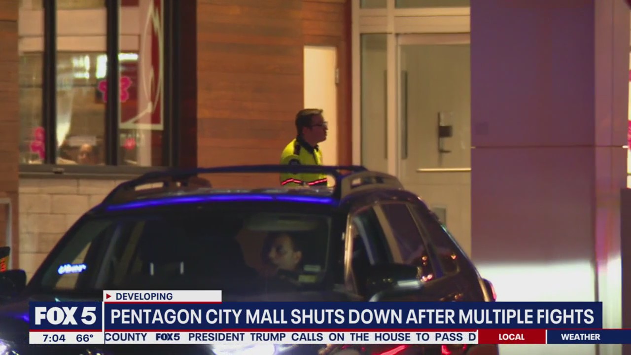 Fights at Pentagon City Mall lead to early closure