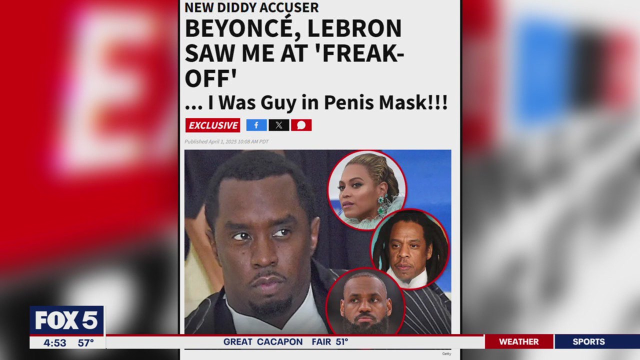 New accuser claims that LeBron, Beyonce saw him at Diddy party