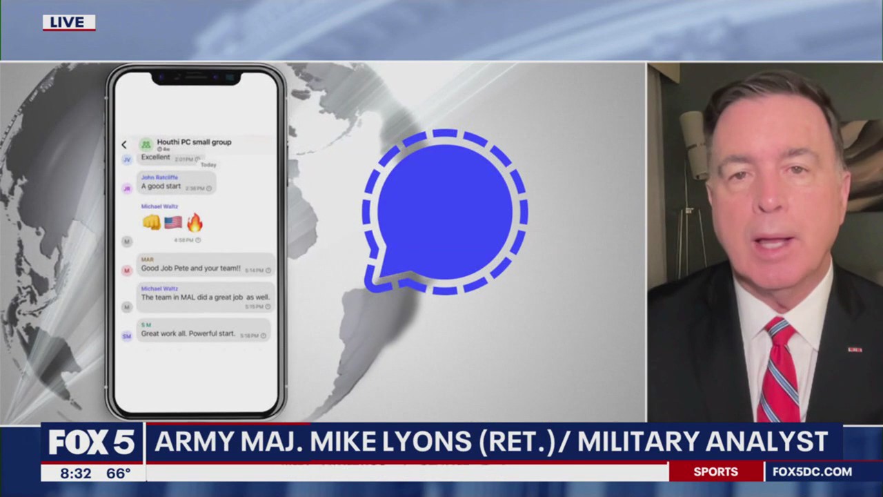 National security concerns over Signal group chat scandal | FOX 5 DC