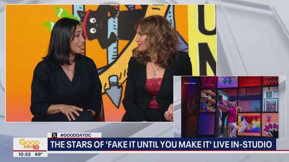 The stars of 'Fake It Until You Make It' live on Good Day DC