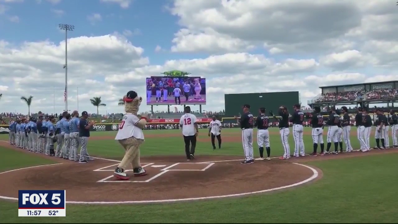 Braves Spring Training facility tour coninutes