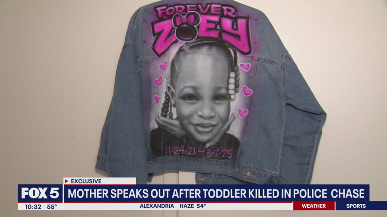 Mom speaks out after toddler killed in police-involved crash | FOX 5 DC