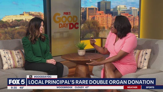 Local principal's rare double organ donation
