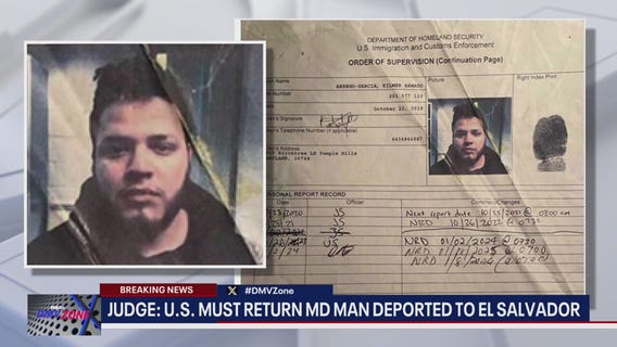 US must return Maryland man deported to El Salvador; says judge