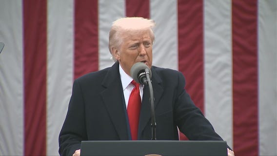 President Donald Trump announces Trump Tariffs on "Liberation Day"