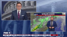 DMV Weather Forecast: Clouds and Rain Showers