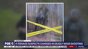 4 teen suspects charged in deadly mass shooting in Fredericksburg