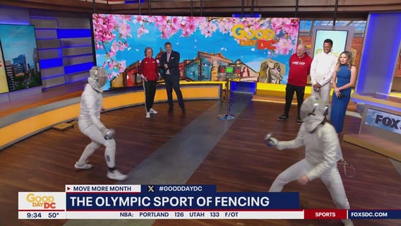 The Olympic sport of fencing