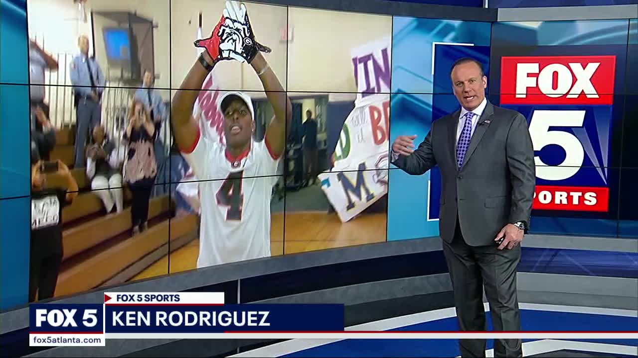 Former UGA star Mecole Hardman continues work with special needs students