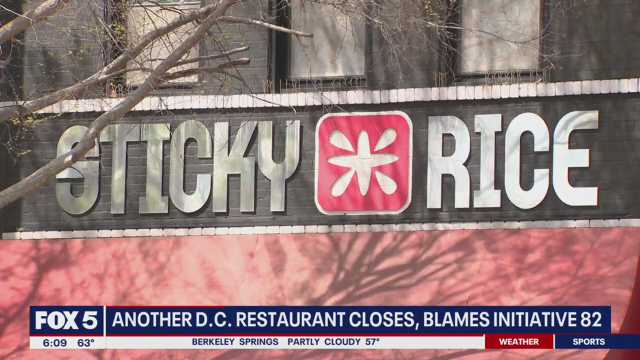 Sticker Rice Restaurant DC restaurant Sticky Rice closing after 17 years in business | FOX 5 DC