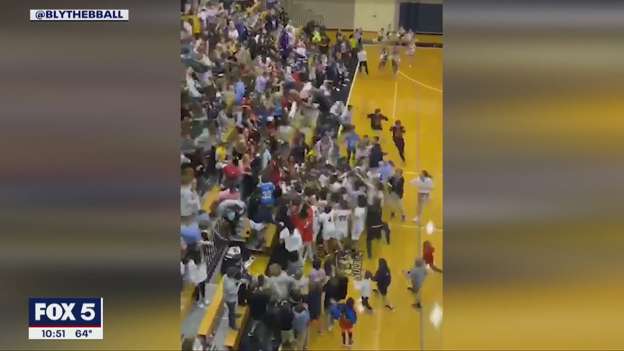 Basketball student team manager hits big shot, goes viral