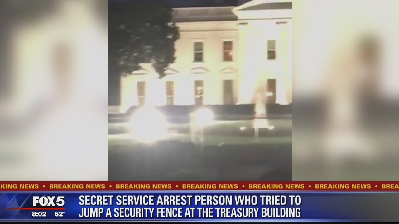 Secret Service arrests White House fence jumper