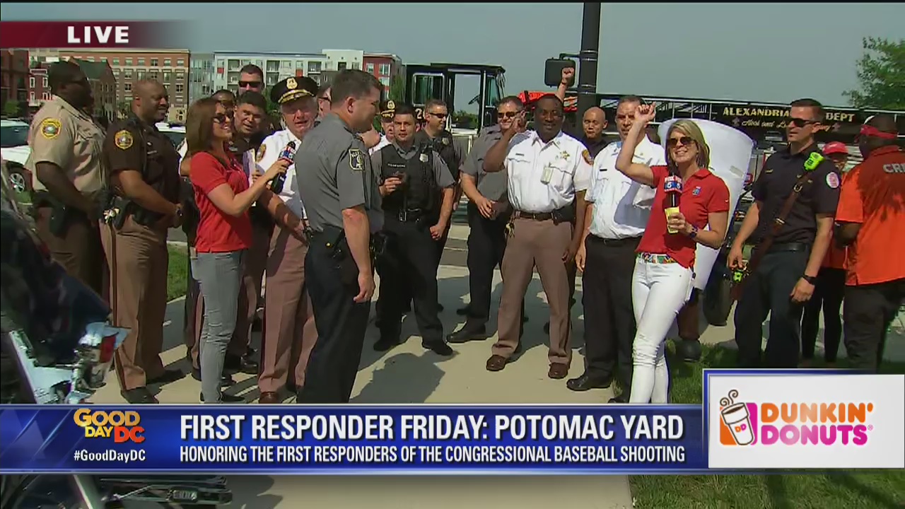 Potomac Yard | Zip Trip: Dunkin Donuts First Responder Friday