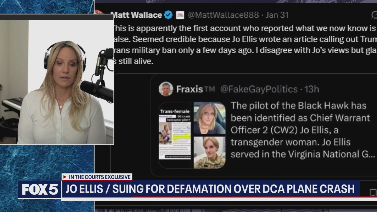 Transgender Black Hawk pilot suing for defamation