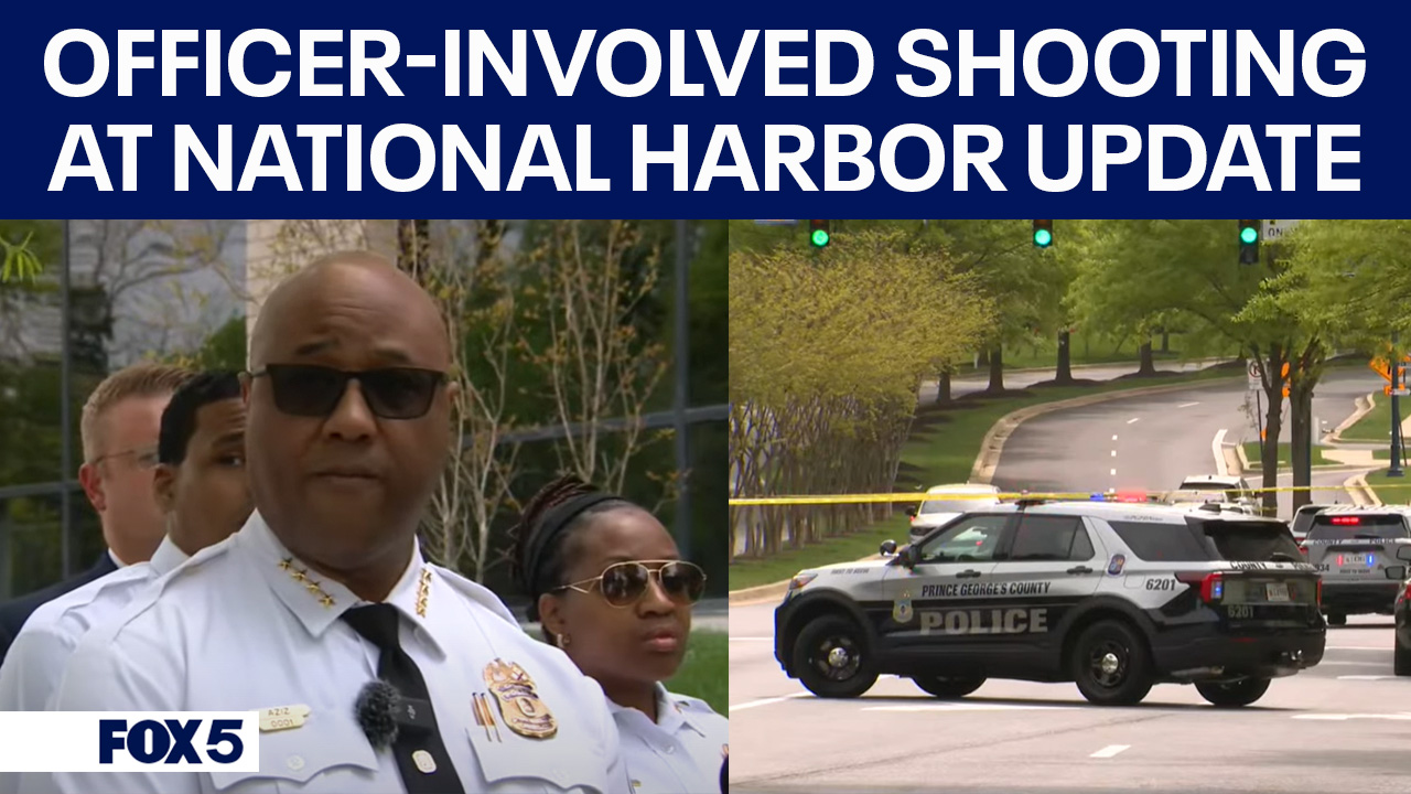 FULL VIDEO: Police give update on officer-involved shooting reported at National Harbor
