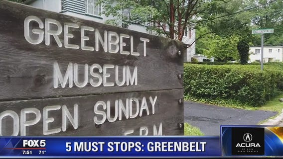 FOX 5 Zip Trip to Greenbelt! 5 Must Stops!