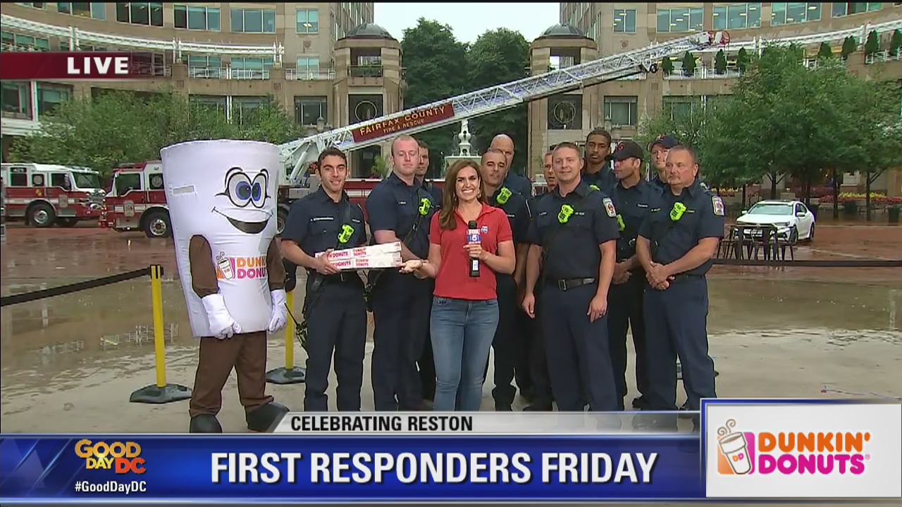 Reston | Zip Trip: Dunkin Donuts First Responder Friday