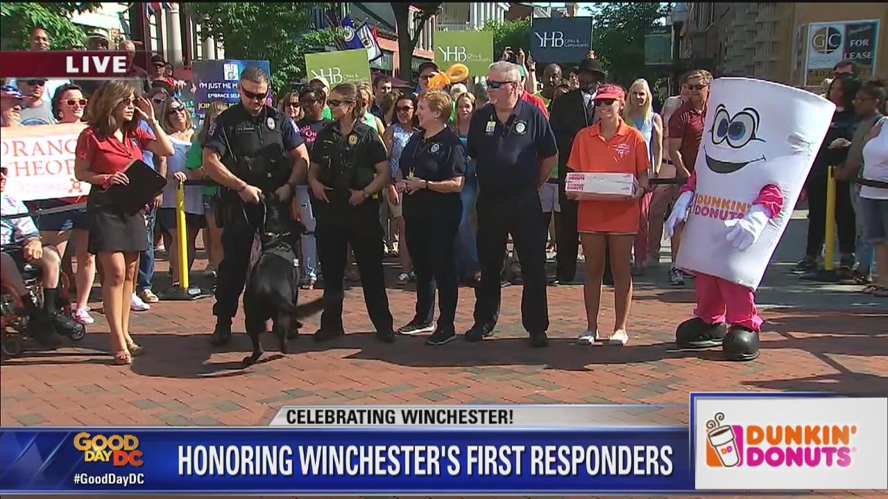 Winchester | Zip Trip: Dunkin Donuts First Responder Friday