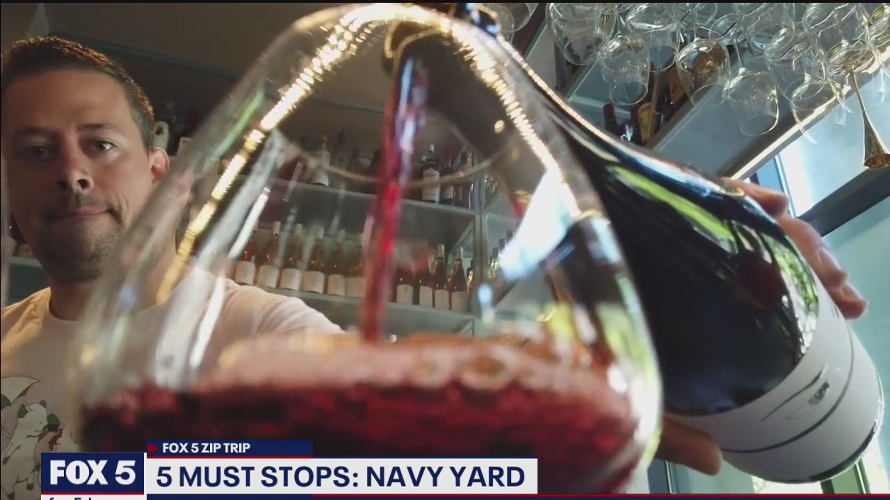 FOX 5 Zip Trip Navy Yard: 5 Must Stops!