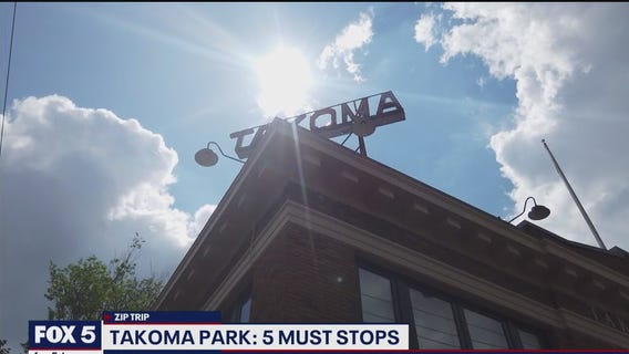 FOX 5 Zip Trip Takoma Park: 5 Must Stops!