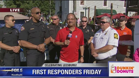 Leesburg Zip Trip: Dunkin Donuts First Responder Friday