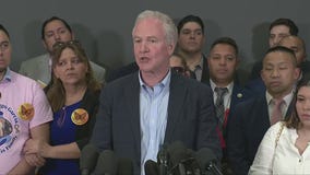 Senator Van Hollen speaks after his visit in El Salvador