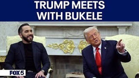 FULL VIDEO: President Donald Trump meets with El Salvador President Nayib Bukele