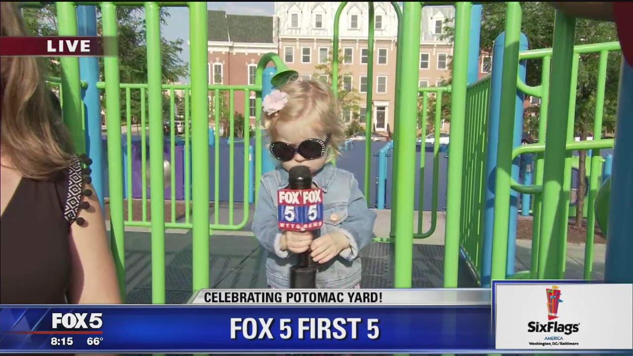 Potomac Yard  | Zip Trip: The Six Flags America FOX 5 First 5