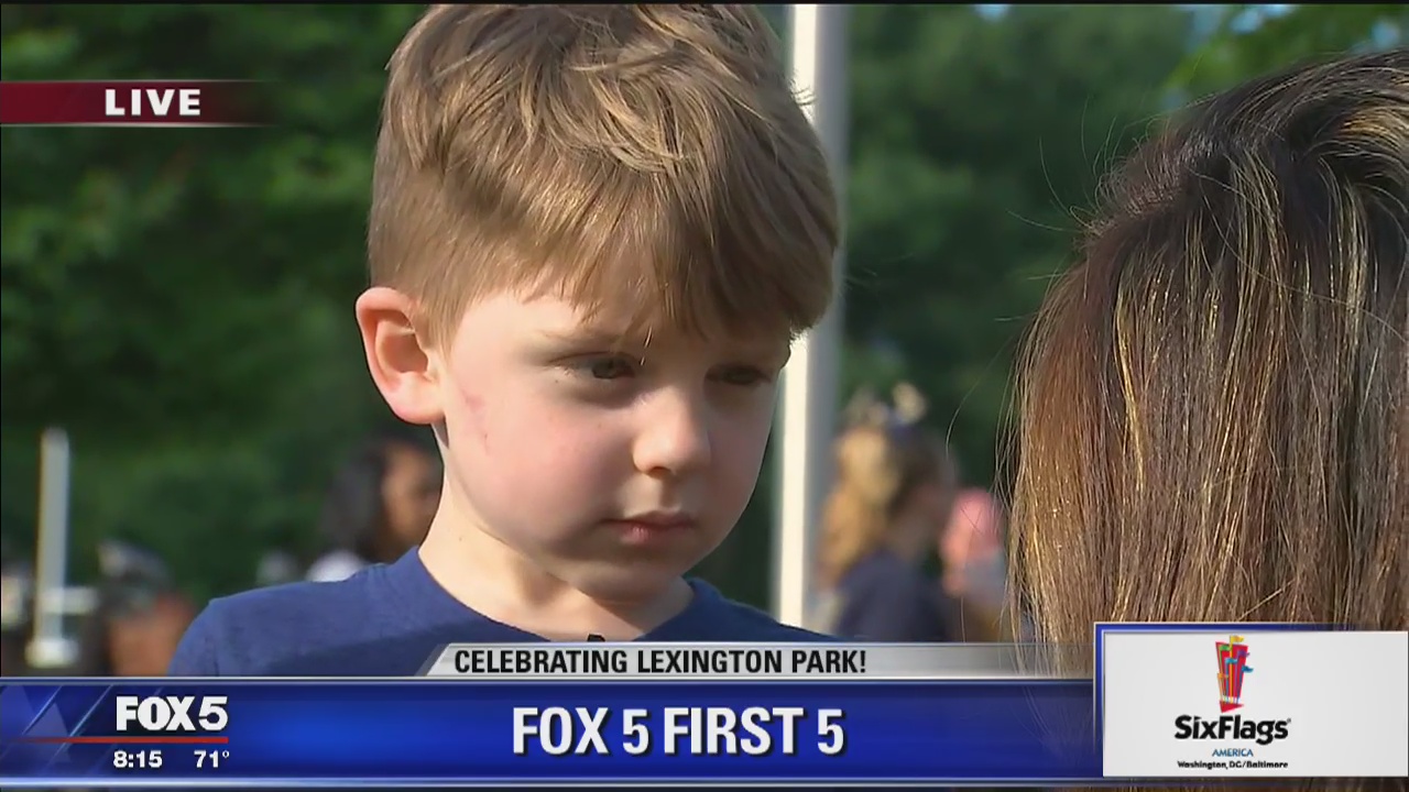 Lexington Park | Zip Trip: The Six Flags America FOX 5 First 5