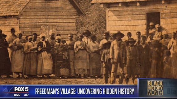 Arlington National Cemetery was once freed-slaves community