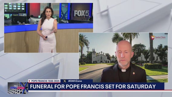 Pope Francis lying in state ahead of his funeral at the Vatican's St. Peter's Basilica Saturday