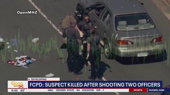 'SHOTS FIRED:' Raw sound from traffic stop shooting in Fairfax County