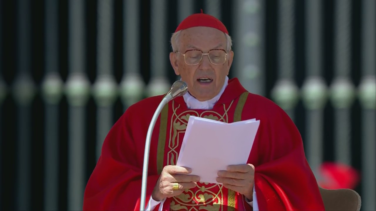 Pope Francis Homily delivered by Cardinal Giovanni Battista Re